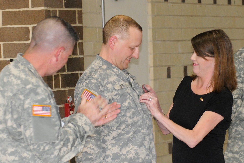 678TH ADA Brigade Promotion Ceremony Maj. Gates