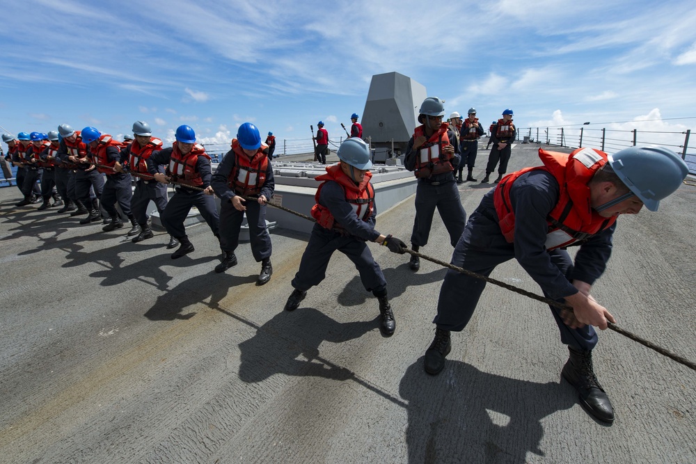 USS Nitze (DDG 94) Deployment