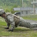 Soldier Performs Push-Ups for Stress Shoot