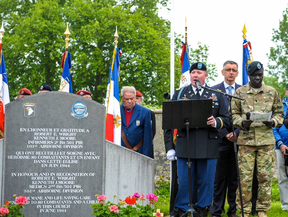 Angoville-au-Plain remembers humanity amongst war