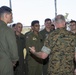 The 19th Chaplain of the Marine Corps visits SPMAGT-CR-AF Marines &amp; Sailors