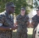 18th Sergeant Major of the Marine Corps, Ronald L. Green visits SPMAGTF-CR-AF Marines &amp; sailors