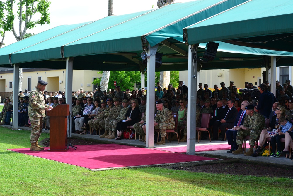 U.S. Army Africa Change of Command Ceremony