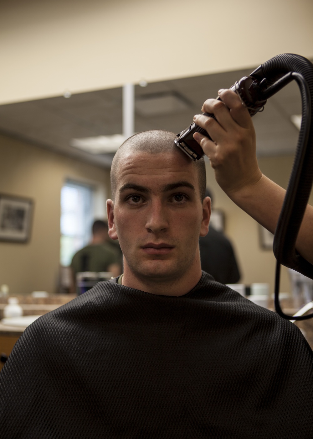 DVIDS - Images - OCS Lima Co. haircuts [Image 2 of 5]