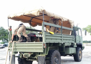 Texas National Guardsmen Support Flood Response