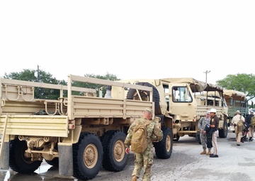 Texas National Guardsmen Support Flood Response
