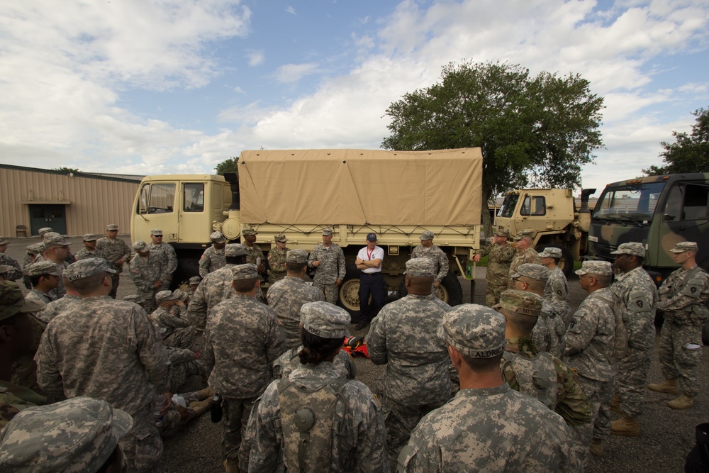 Texas National Guardsmen Support Flood Response