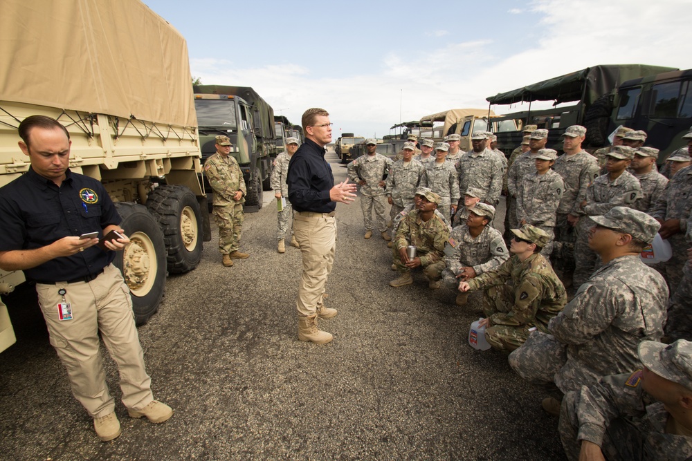 Texas National Guardsmen Support Flood Response