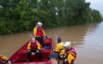 Texas National Guardsmen Support Flood Response