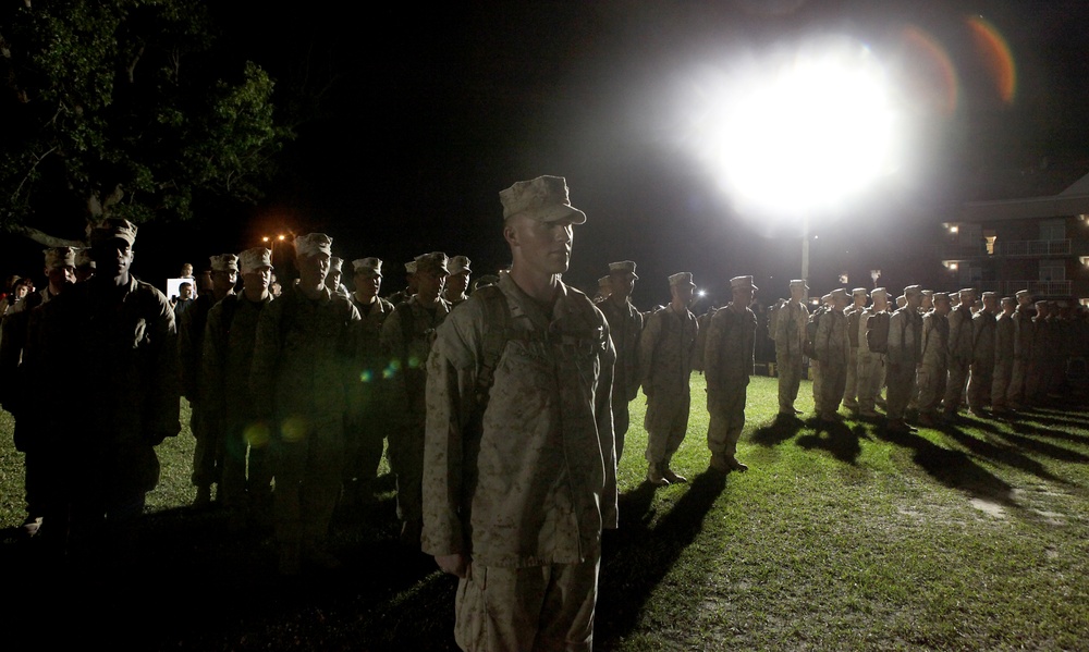 Marines return from Iraq
