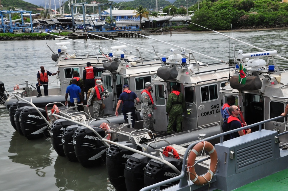 Tradewinds 2016 on-water training begins