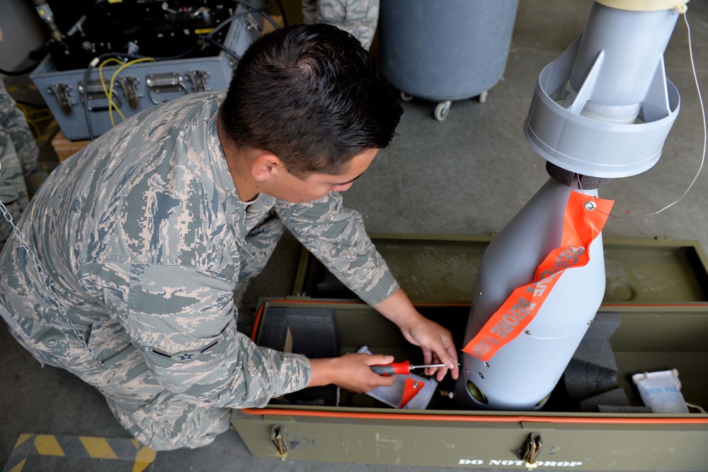 Bomb building: Creech leadership shadows Ammo Airmen