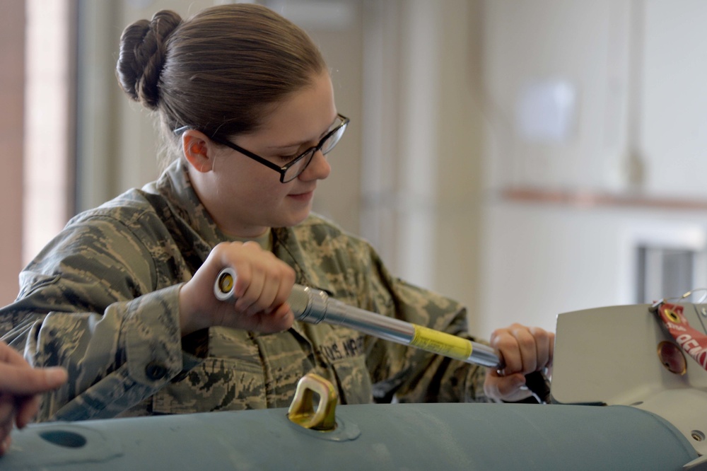 Bomb building: Creech leadership shadows Ammo Airmen