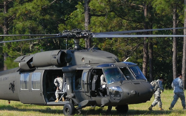 USAR Soldiers Conduct Land Navigation Exercise