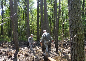 USAR Soldiers Conduct Land Navigation Exercise