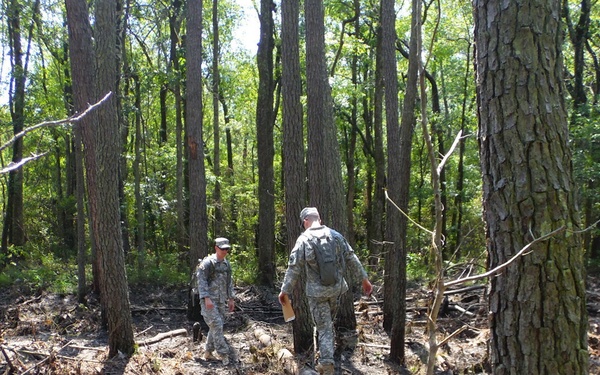 USAR Soldiers Conduct Land Navigation Exercise