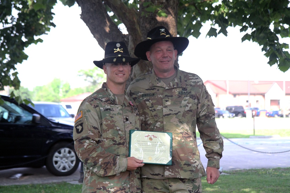 Mustangs triumph in military tradition