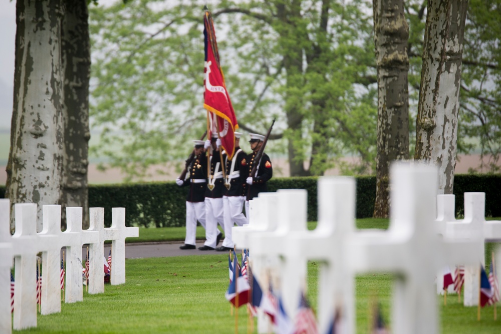 Belleau Wood Ceremony