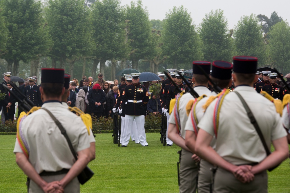 Belleau Wood Ceremony