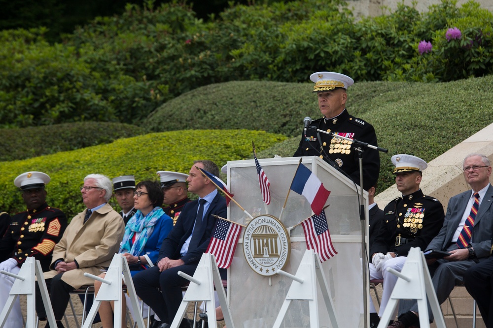 Belleau Wood Ceremony