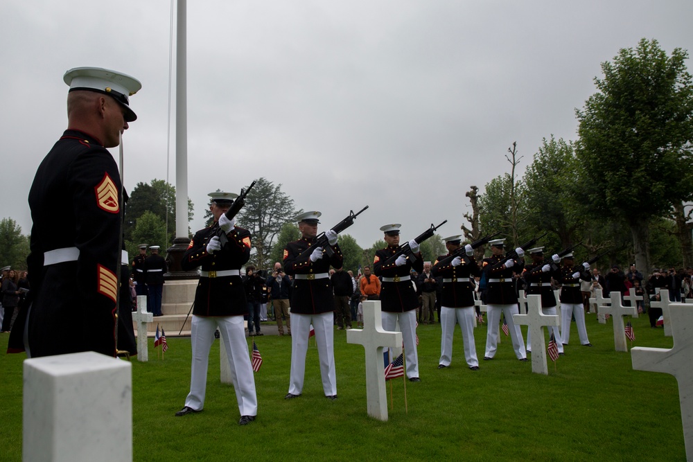 Belleau Wood Ceremony