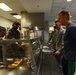 DFAC staff serves up lunch