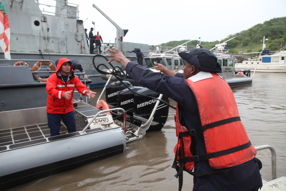 Tradewinds 2016 on-water training begins