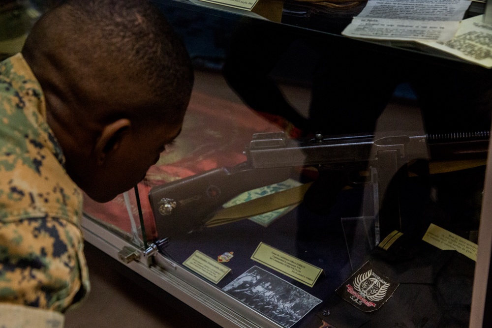 U.S. Marines discover French heritage