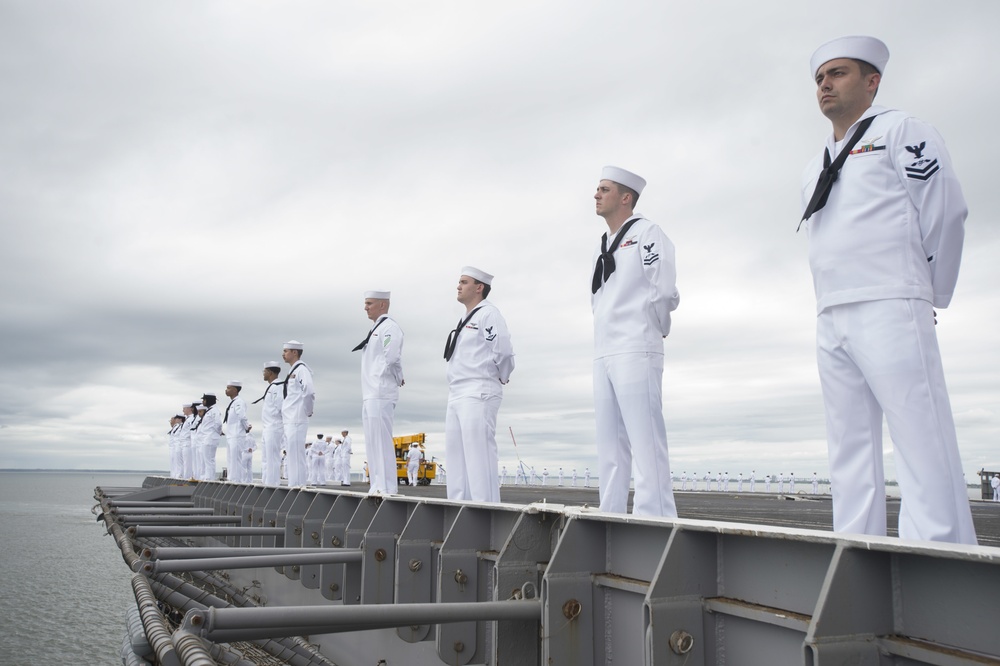 USS Dwight D. Eisenhower (CVN 69) Deployment