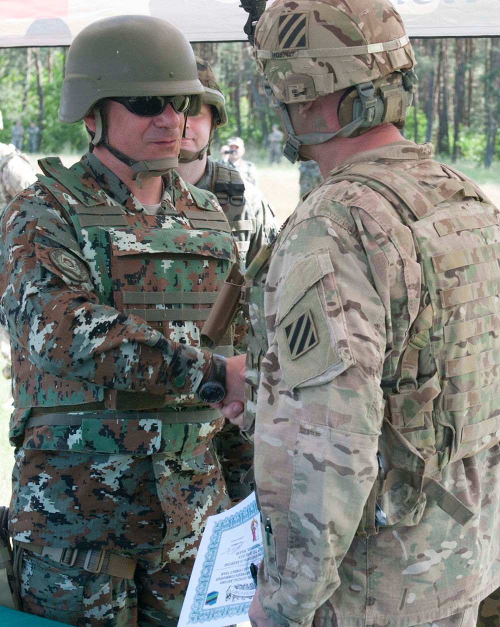 Exercise Anakonda 2016 Opening Ceremony DPTA