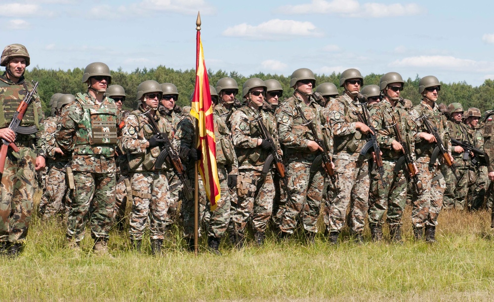 Exercise Anakonda 2016 Opening Ceremony DPTA