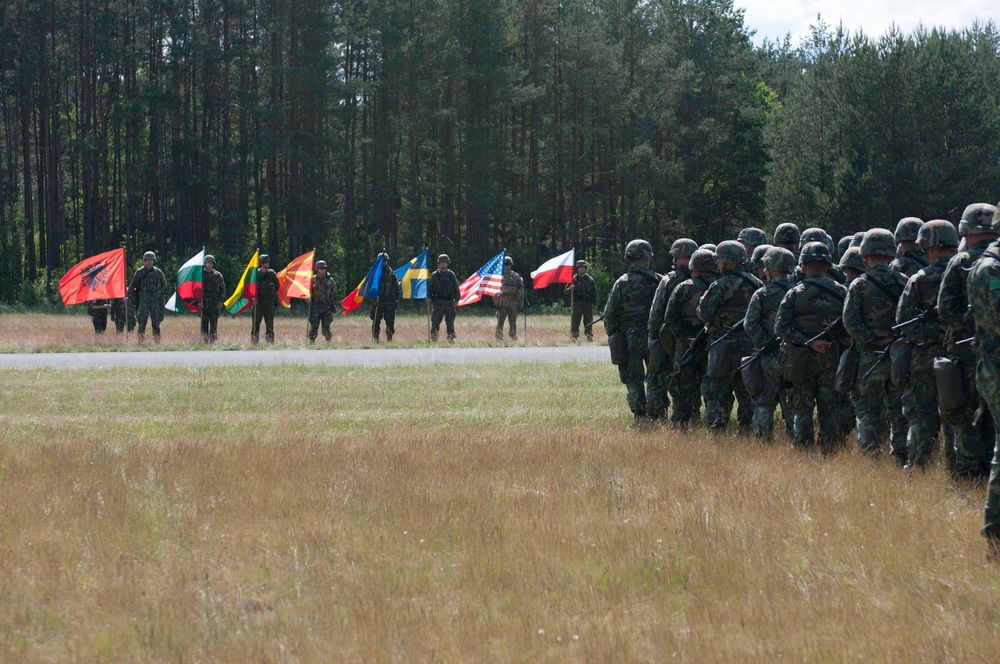 Exercise Anakonda 2016 Opening Ceremony DPTA