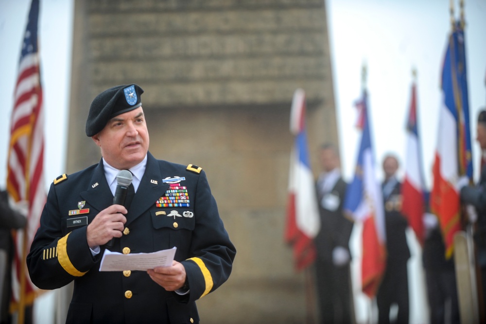 29th Infantry Division amongst those honored at Omaha Beach