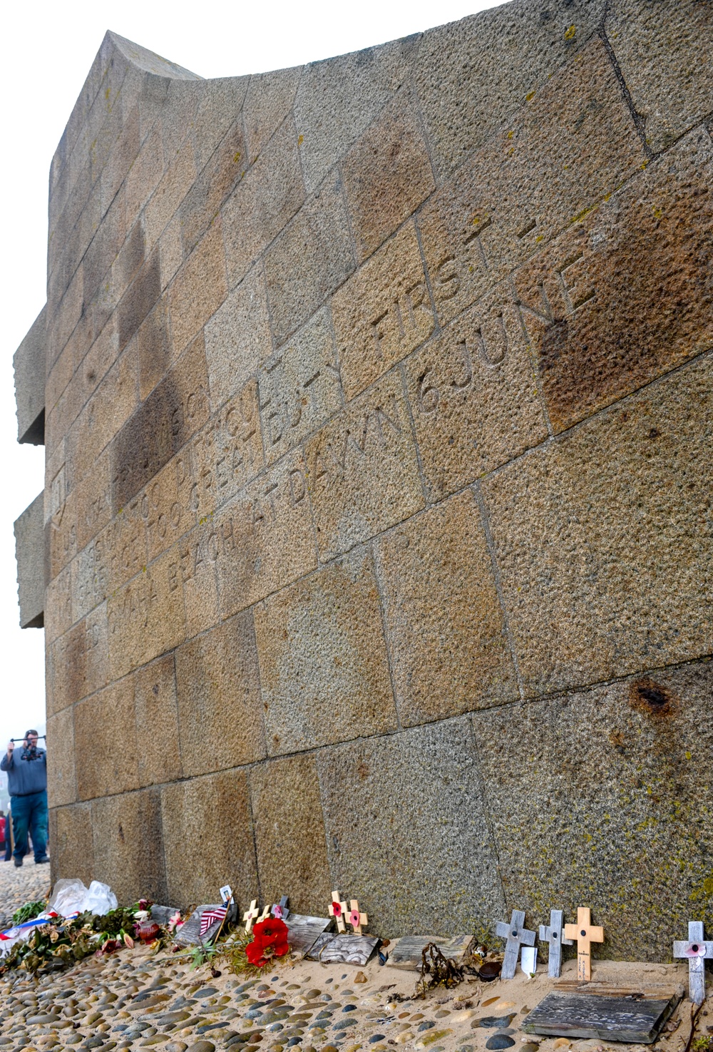 29th Infantry Division amongst those honored at Omaha Beach