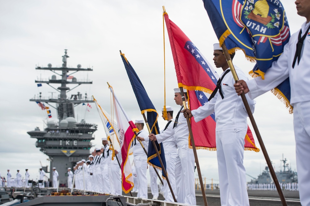 Dwight D. Eisenhower (CVN 69) Deployment