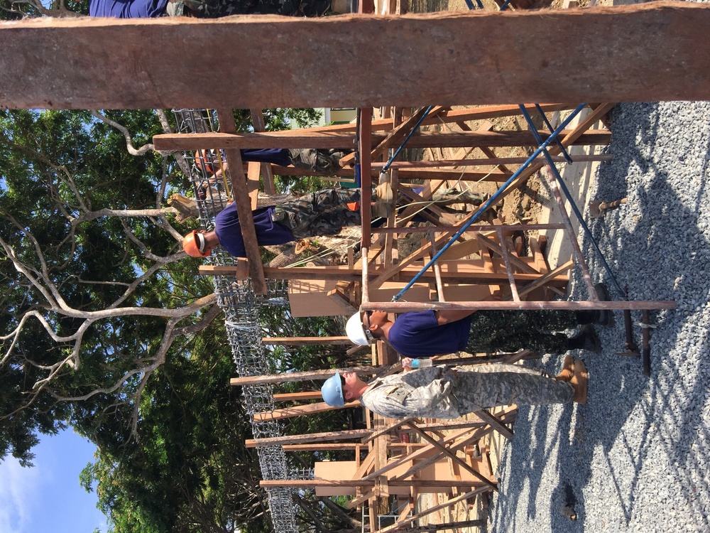 Engineers renovate schoold during Balikatan