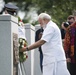 Prime Minister of India lays a wreath at the Tomb of the Unknown Soldier in Arlington National Cemetery