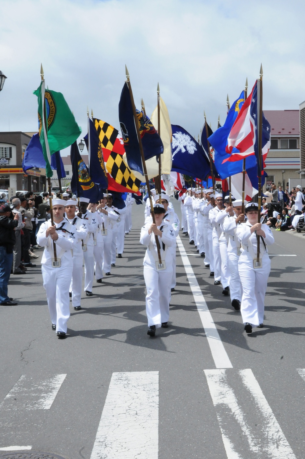 Sailors Celebrate American Day in Misawa, Japan