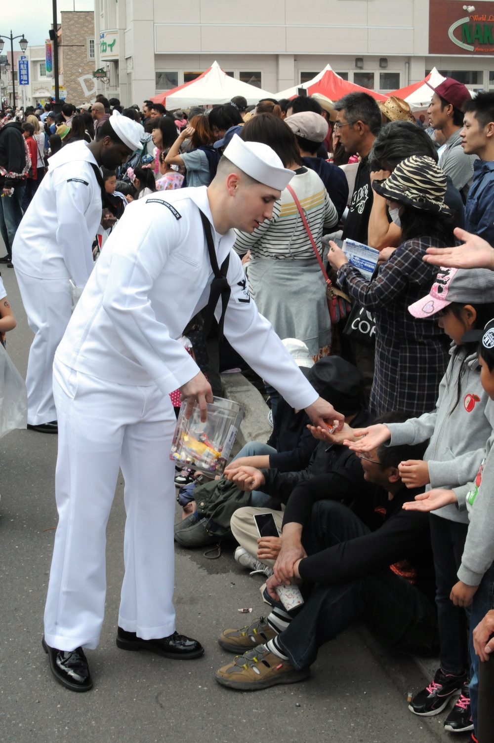 Sailors Celebrate American Day in Misawa, Japan