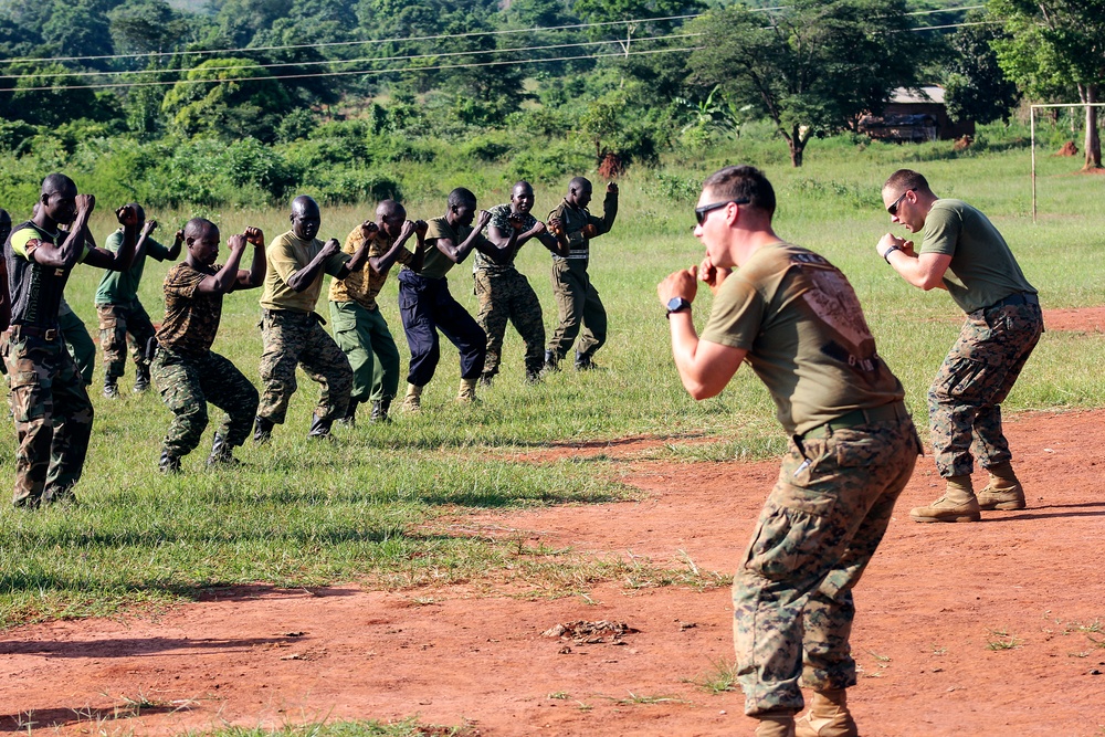 Security cooperation training with Uganda Peoples Defense Force