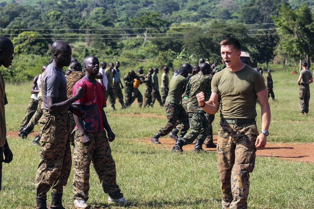 Security cooperation training with Uganda Peoples Defense Force