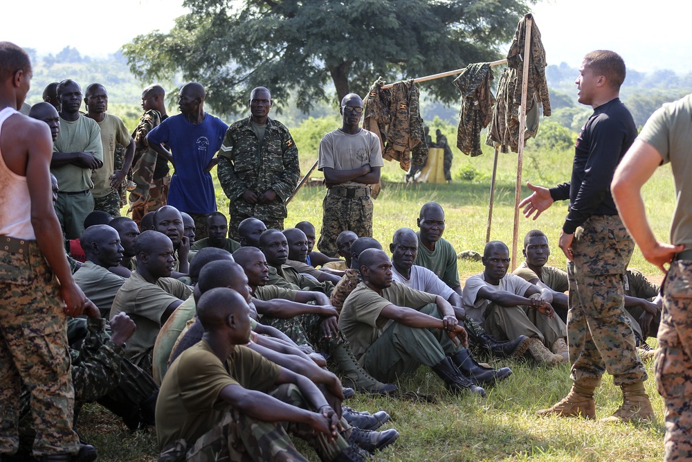 Security cooperation training with Uganda Peoples Defense Force