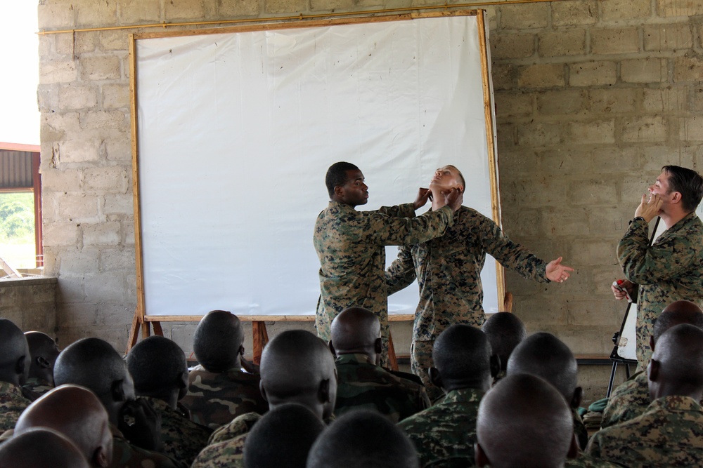 Security cooperation training with Uganda Peoples Defense Force