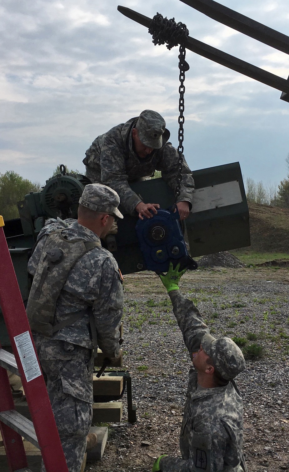204th Engineer Detachment (Quarry) Troops Preps for Operations at Fort Drum