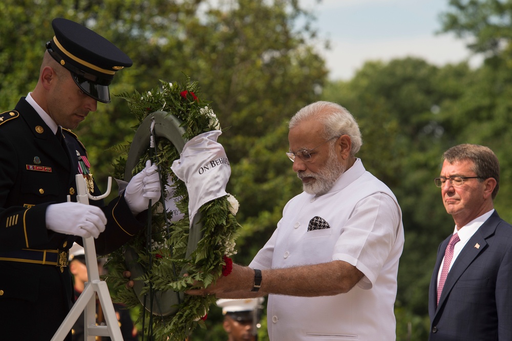 PM India Wreath laying Ceremony