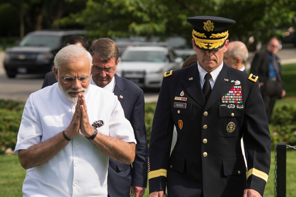 PM India Wreath laying Ceremony