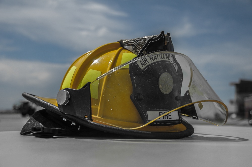 Utah Air National Guard Firefighters train on state-of -the-art fire simulator