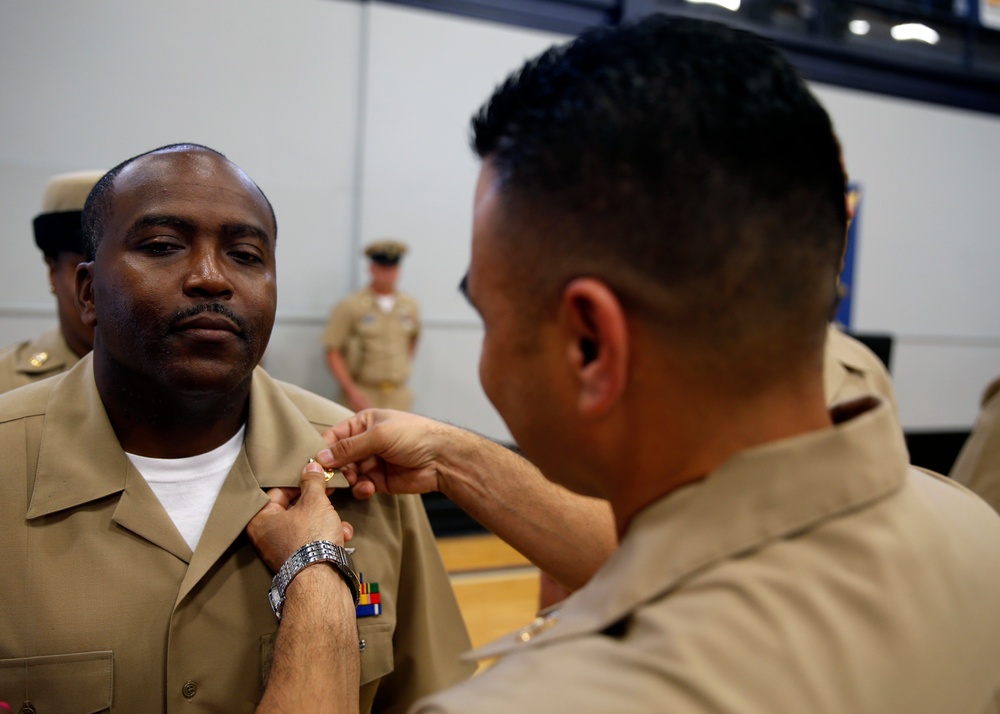 PCU Ford Senior Chief Pinning 2016