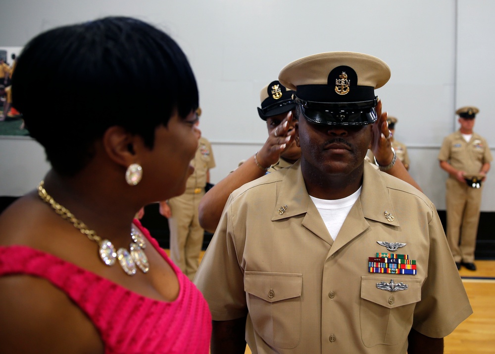 PCU Ford Senior Chief Pinning 2016