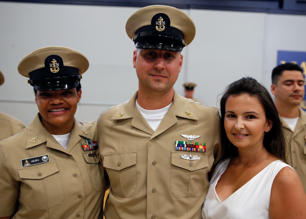 PCU Ford Senior Chief Pinning 2016